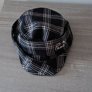 Puma Black and White Plaid Bucket Cap
